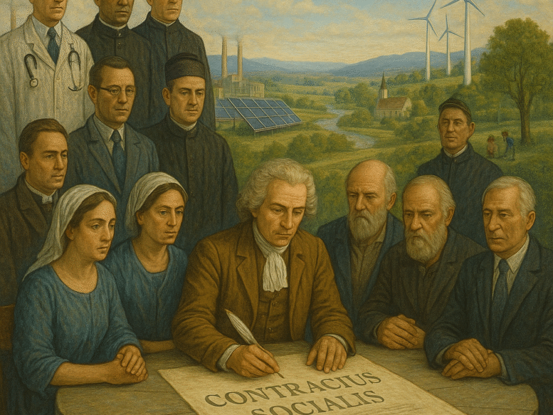 Un Nuevo Contrato Social: Hacia una Sociedad Digna y Sostenible (2025-2125)
